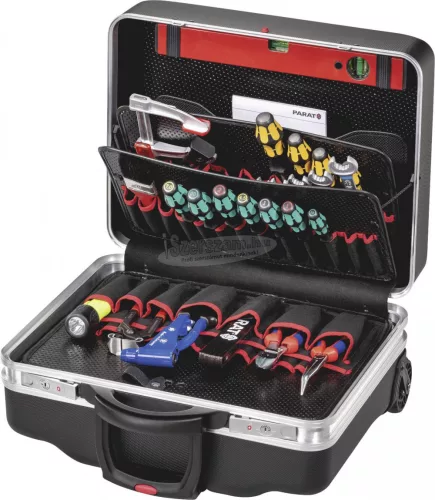 PARAT Univerzális gurulós bőrönd, üres, 490x460x270mm, CLASSIC KingSize Roll neo TSA LOCK 689570171