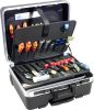 TOOLCRAFT Univerzális szerszámkoffer, pilótatáska, üres, 445x515x260mm, Go pockets TO-5702007 TO-5702007