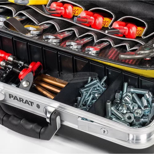 PARAT Classic műanyag szerszámkoffer, fekete, 480x210x370mm 488000171
