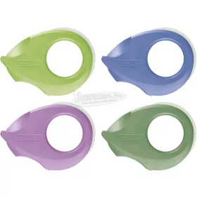   TESA tesafilm Mini adagoló ecoLogo, sötétzöld, világoszöld, lila, kék 1db 58248-00000-02