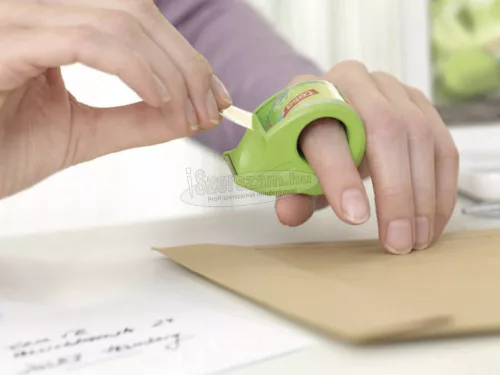 TESA tesafilm Mini adagoló ecoLogo, sötétzöld, világoszöld, lila, kék 1db 58248-00000-02