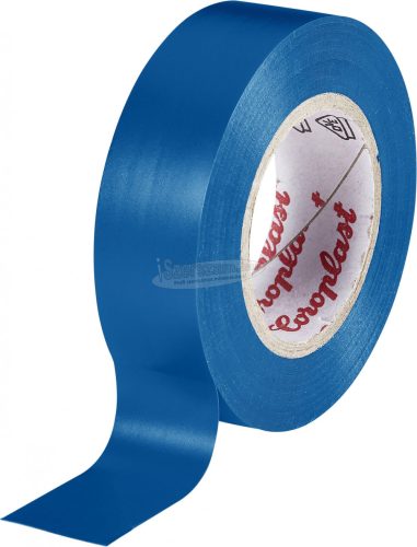 COROPLAST PVC elektromos szigetelőszalag, 10mx15mm, kék, 302 302-10-BU
