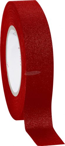 COROPLAST Szövetbetétes ragasztószalag, 10m x 19mm, piros 39756