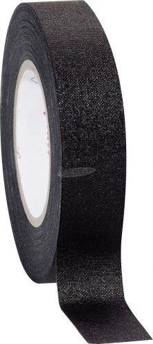COROPLAST Szövetbetétes ragasztószalag, 10m x 15mm, fekete 80284