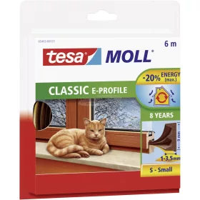   TESA E profilú ablak szigetelő gumi, barna, 6m x 9mm, tesamoll 1 tekercs 05463-00121-00