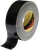 3M Szövetbetétes ragasztószalag, fekete 50m x 50mm 389 389S50