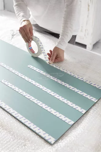 TESA Kétoldalas ragasztószalag tükörhöz, 5m x 19mm fehér 55733-00010-04