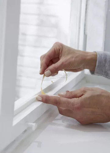 TESA Habanyag tömítő, Tesamoll Standard 6m x 9mm, fehér 1 tekercs 05559-00100-00