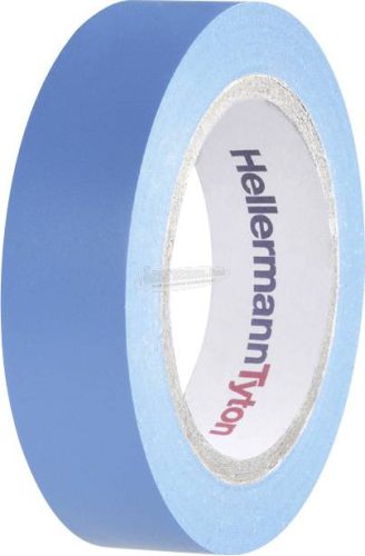 HELLERMANNTYTON PVC szigetelőszalag, 10mx15mm, kék PVC HelaTape Flex 15, 1 tekercs 710-00100