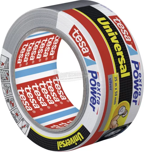 TESA Szövetbetétes ragasztószalag, 25m x 50mm, extra Power 56388-00000-12