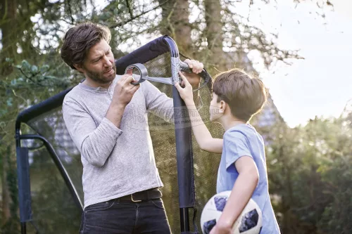 TESA Univerzális ragasztószalag, fekete, 25m x 50mm, EXTRA POWER 56388-00001-07