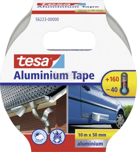 TESA hőálló ragasztószalag, alumínium ragasztószalag 10m x 50mm 56223-00000-00 56223-00000-11