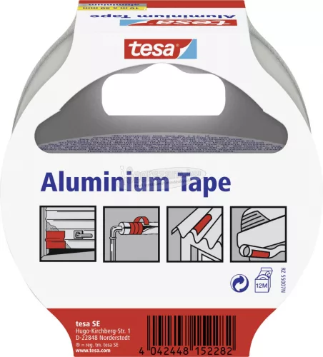 TESA hőálló ragasztószalag, alumínium ragasztószalag 10m x 50mm 56223-00000-00 56223-00000-11