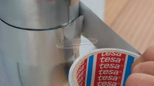 TESA hőálló ragasztószalag, alumínium ragasztószalag 10m x 50mm 56223-00000-00 56223-00000-11