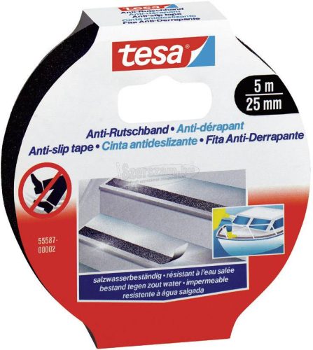 TESA Csúszásgátló szalag 5m x 25mm 1 tekercs 55587-00002-11