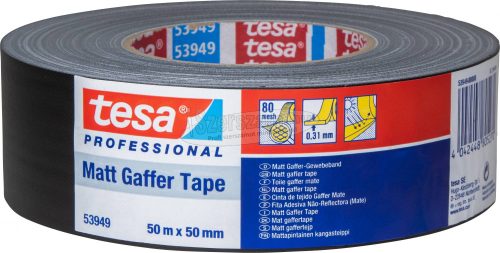 TESA Szövetbetétes ragasztószalag, 50m x 50mm, GAFFER 53949-00000-02