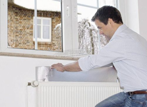 TESA Hővisszaverő fólia, hőtükör fólia 1m x 70cm 1 tekercs 55157-00100-02