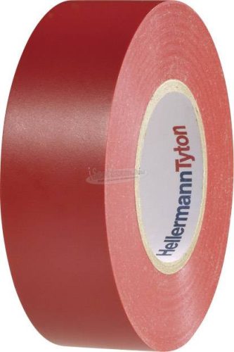 HELLERMANNTYTON Szigetelőszalag 20mx19mm, piros PVC HelaTape Flex 1000+ 710-10604
