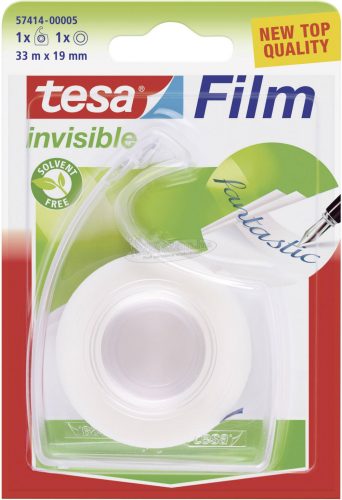TESA Feliratozható ragasztószalag Tesafilm Invisible 33m x 19mm átlátszó 57414-00005-03