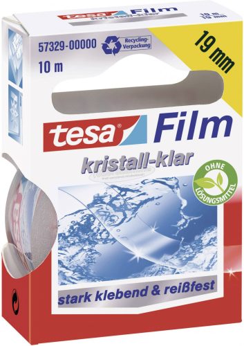 TESA Kristálytiszta ragasztószalag Tesafilm Crystal-Clear 10mx19mm 57329 57329-00000-03