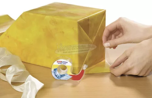 TESA Kétoldalas ragasztószalag 7,5m x 12mm átlátszó Tesafilm 57912-00000-02