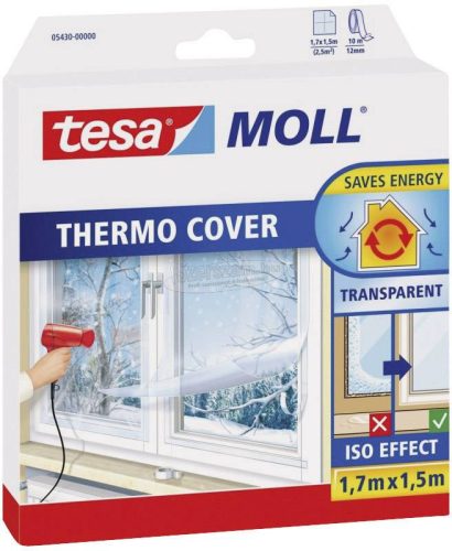 TESA Hőszigetelő fólia ablakra, 1,7x1,5 m átlátszó 1tekercs tesamoll Thermo Cover 05430-00000-01