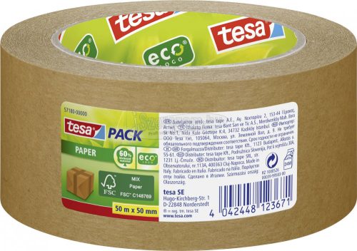 TESA Tesapack Paper 50mx50mm 57180-00000-02