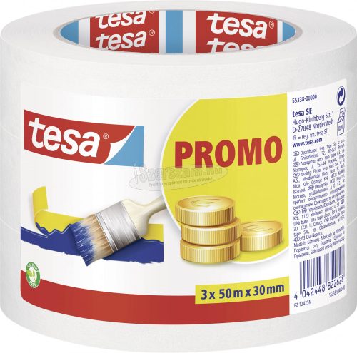 TESA Univerzális maszkoló szalag 50m x 30mm 3tekercs 55338-00000-15