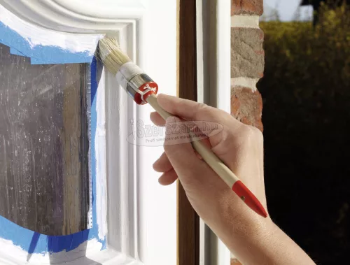 TESA kültéri maszkolószalag, krepp fedő, festőszalag 25m x 25mm kék Maler-Krepp Precision Outdoor 56250-00000-01