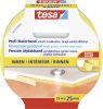 TESA maszkolószalag, fedő, festőszalag 25m x 25mm sárga Maler-Krepp 56270-00000-01