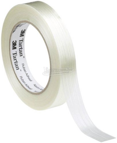 3M Üvegszál erősítésű ragasztószalag 50m x 25mm, átlátszó Tartan 8953 89532550