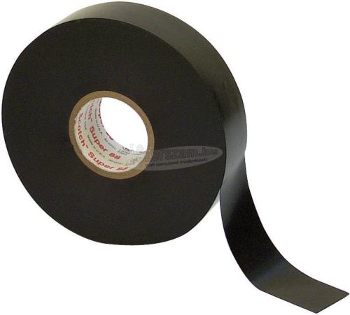 3M Időjárásálló elektromos szigetelőszalag, 6m x 19mm, fekete 80610139521 SUPER88-19X6