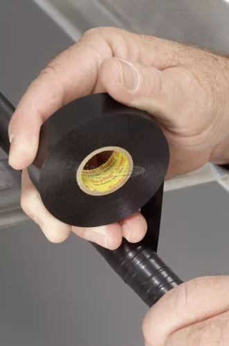 3M Időjárásálló elektromos szigetelőszalag, 6m x 19mm, fekete 80610833800 SUPER33+-19X6