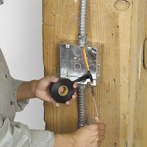 3M Időjárásálló elektromos szigetelőszalag, 6m x 19mm, fekete 80610833800 SUPER33+-19X6