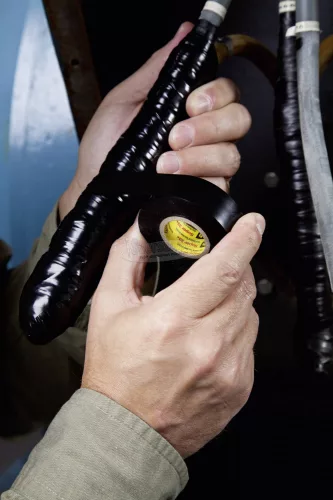 3M Időjárásálló elektromos szigetelőszalag, 6m x 19mm, fekete 80610833800 SUPER33+-19X6