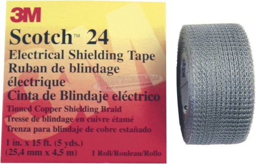 3M Árnyékoló szalag, réz 4.5m x 25mm 80012024016, 1 tekercs SCOTCH24-25X4.5