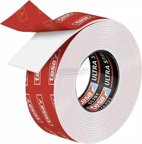 TESA Rögzítő szalag, POWERBOND 1,5m x 19mm Fehér 55791-00001-00