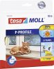 TESA P profilú ablak szigetelő gumi, fehér, 10m x 9mm, tesamoll 1 tekercs 05395-00100-00