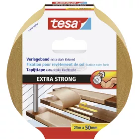   TESA Kétoldalú ragasztószalag 25m x 50mm, 1 tekercs narancs 05696-00010-11
