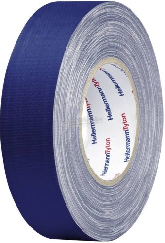 HELLERMANNTYTON Téphető szövetbetétes ragasztószalag, gaffer tape 10mx19mm, kék színű HelaTape 712-00200
