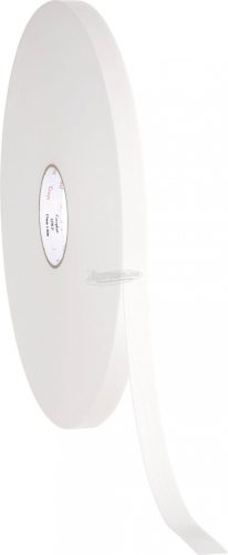 COROPLAST Kétoldalas ragasztószalag puha habosított szivaccsal 66m x 25mm, fehér 1 tekercs 4250P-25mm