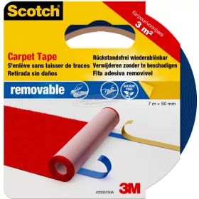   3M Szőnyeg ragasztószalag Kék 7m x 50mm Scotch 1db 42030750