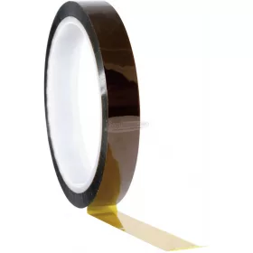   TOOLCRAFT Hőálló ragasztószalag, polyimide 33mx25mm borostyán színű 911XB2533C 911XB2533C
