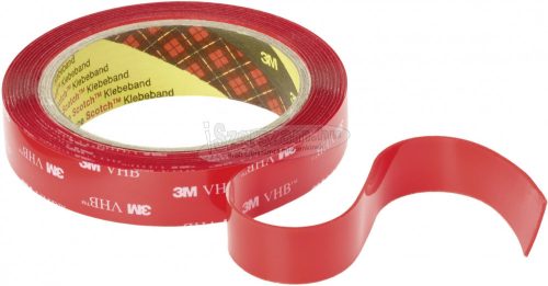 3M Nagyteljesítményű Kétoldalas ragasztószalag 3m x 19mm átlátszó VHB 1 tekercs 4910F193