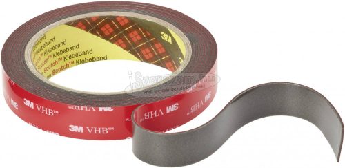 3M Nagyteljesítményű ragasztó szalag 3m x 19mm szürke VHB 4611F 4611193
