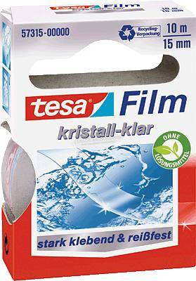 TESA 57315-00000-02 tesafilm kristálytiszta Átlátszó 10mx15mm 1db 57315-00000-02