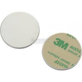 TRU COMPONENTS Mágneslap Ezüst 35mm 1db N35-3502 1563949