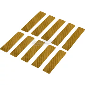   TOOLCRAFT Ragasztócsík, sárga, 100mmx25mm, 10db, Conrad Components RTS 1563964