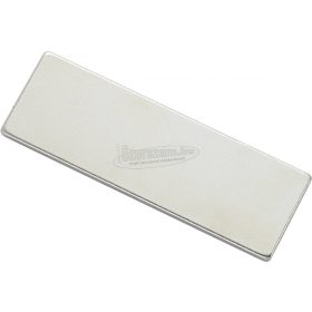   TRU COMPONENTS Mágneslap N35-451502 Ezüst 45mmx15mm 1db 1564099