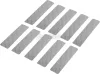 TOOLCRAFT RTS25/100-SV 1564163 Ragasztócsík RTS Ezüst 100mmx25mm 10db 1564163